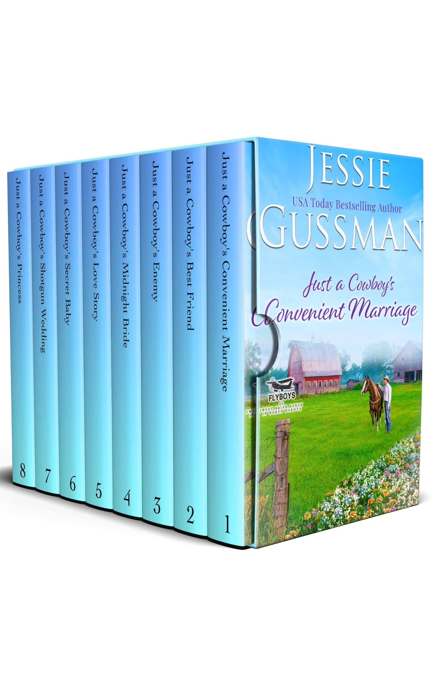 Flyboys of Sweet Briar Ranch Box Set Collection Books 1-8